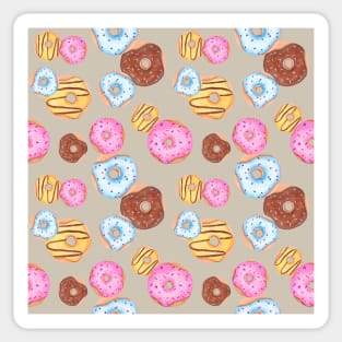 Donut pattern Sticker